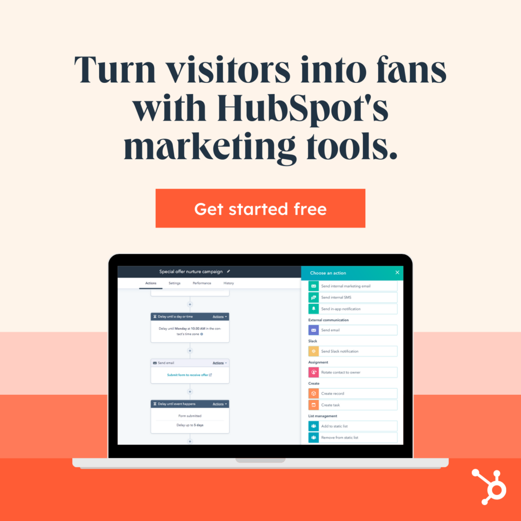 marketing tools hubspot